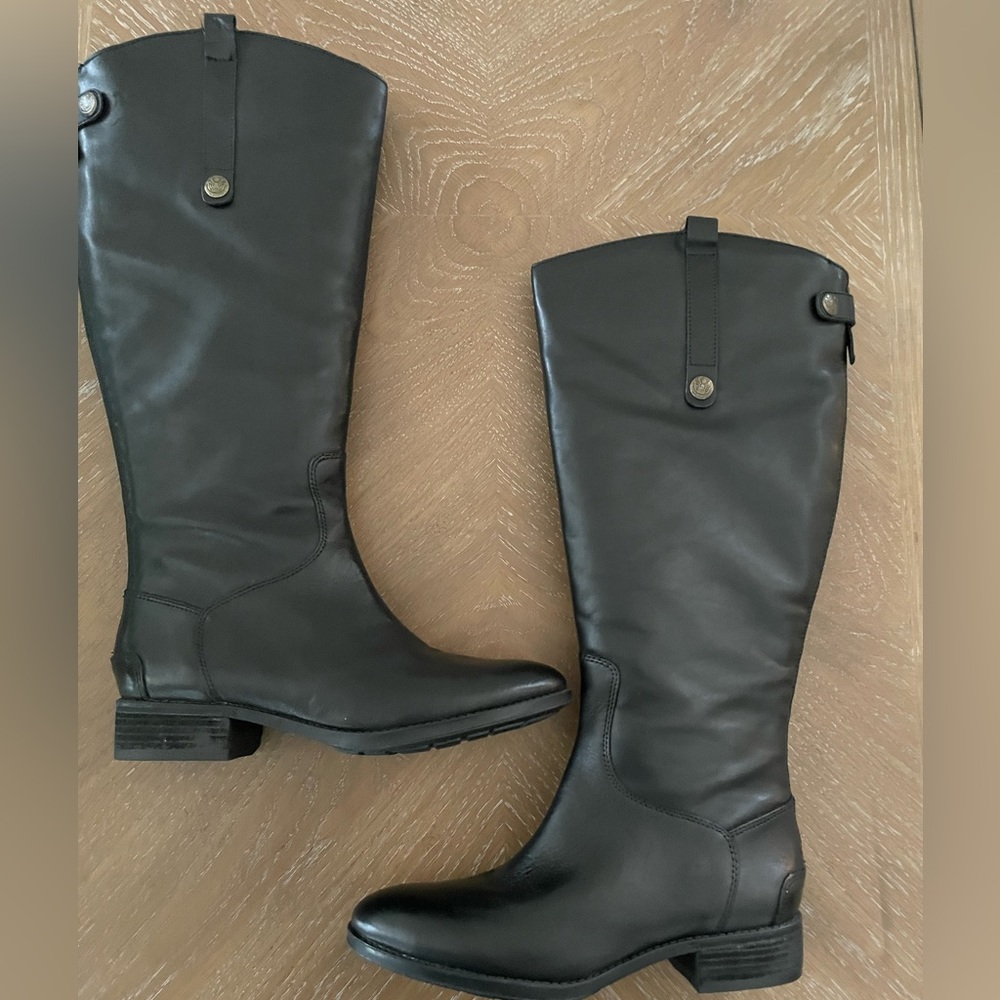 Sam Edelman | Penny2 Wide Calf Riding Boots Black Size 8